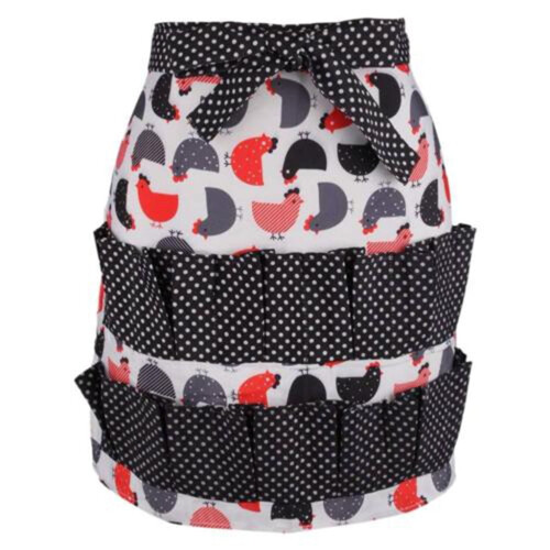 New Year Decorations Apron with Pockets 2024 1