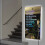Acrylic Affirmation Wall Mirror with LED Light Silver 2