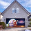 Tapisserie décorative de porte de garage pour Noël 6