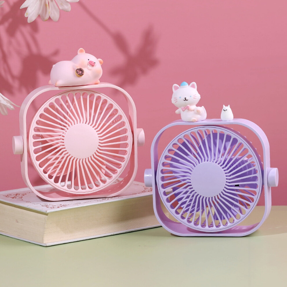 Hesroicy Mini Usb Desk Fan, 3-Speed, Portable 917087752718