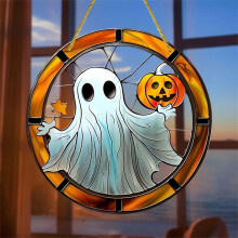 Halloween Acrylic Welcome Sign Front Door Decor 1pc