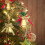 Plastic gold bell pendant Christmas decoration 6