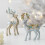 Flocked Reindeer Ornament Christmas Tree Decor 1 Piece 8