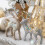 Flocked Reindeer Ornament Christmas Tree Decor 1 Piece 7