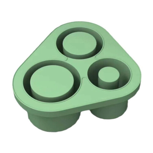 Silicone Coffee Ice Tray Cylindrical with Lid 1