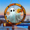 Halloween Acrylic Welcome Sign Front Door Decor 1pc 3