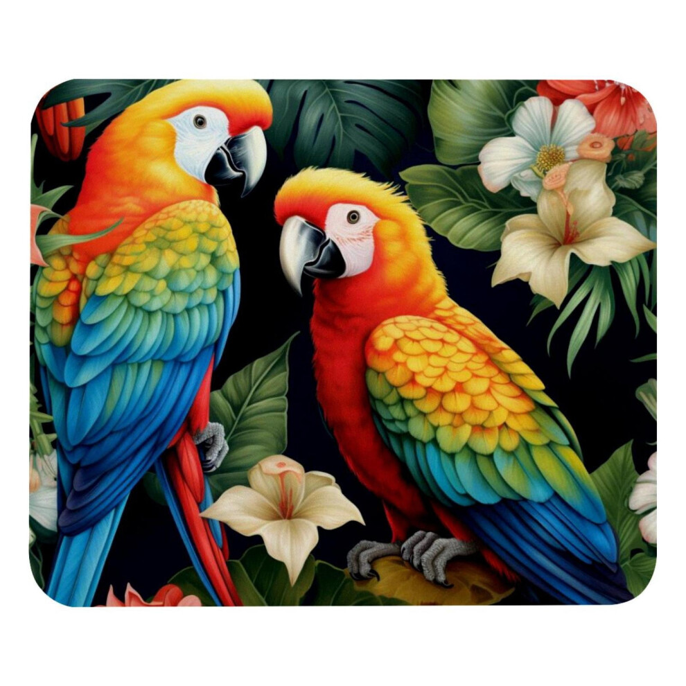 Square Mouse Pad Parrots Design 8.3X9.8 Inch 917087758956