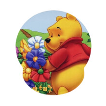 Alfombrilla de ratón Winnie the Pooh Reposamuñecas, alfombrilla de ratón cómoda para accesorios de trabajo, artículos de oficina y decoración