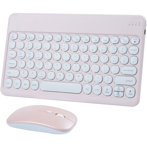 Bluetooth wireless keyboard and mouse combo rechargeable