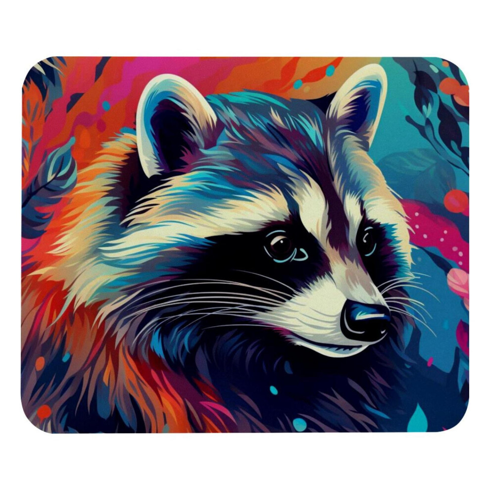 Colorful Painted Mouse Pad Smooth Non-Slip 8.3X9.8 In 917087758079