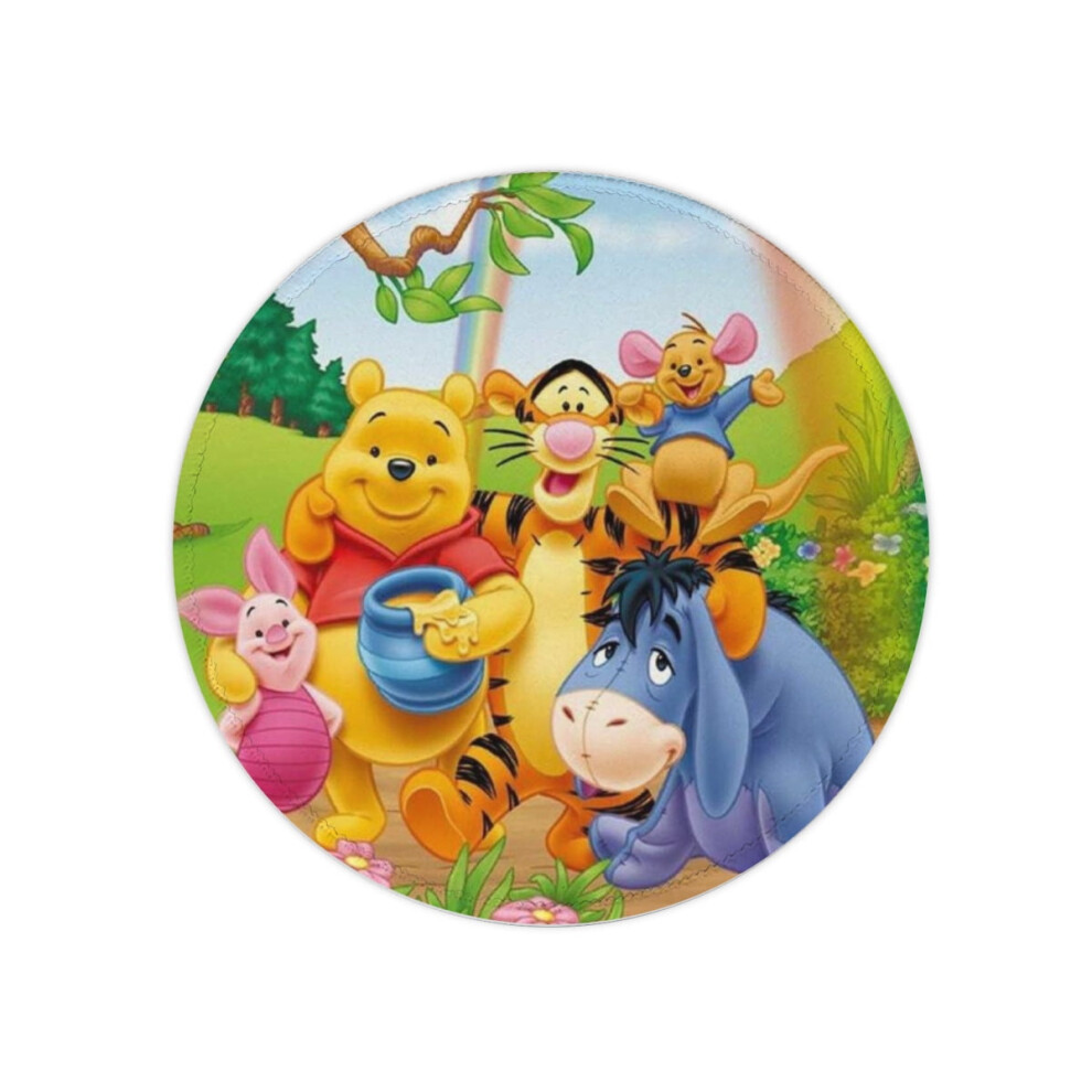 Winnie The Pooh Round Mouse Pad Desk Mat 917087758734