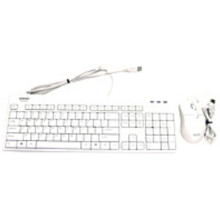 Medical Keyboard and Mouse Combo Washable USB Wired White