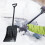 Heavy-Duty Snow Shovel Rust-Proof Metal 1-Pack 3