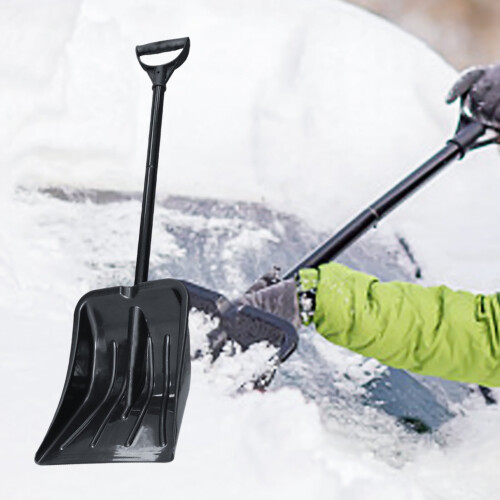 Heavy-Duty Snow Shovel Rust-Proof Metal 1-Pack 2