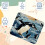 Penguin mouse pad anti-slip rubber base 1 piece 3