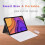 Bluetooth wireless keyboard and mouse combo rechargeable 3