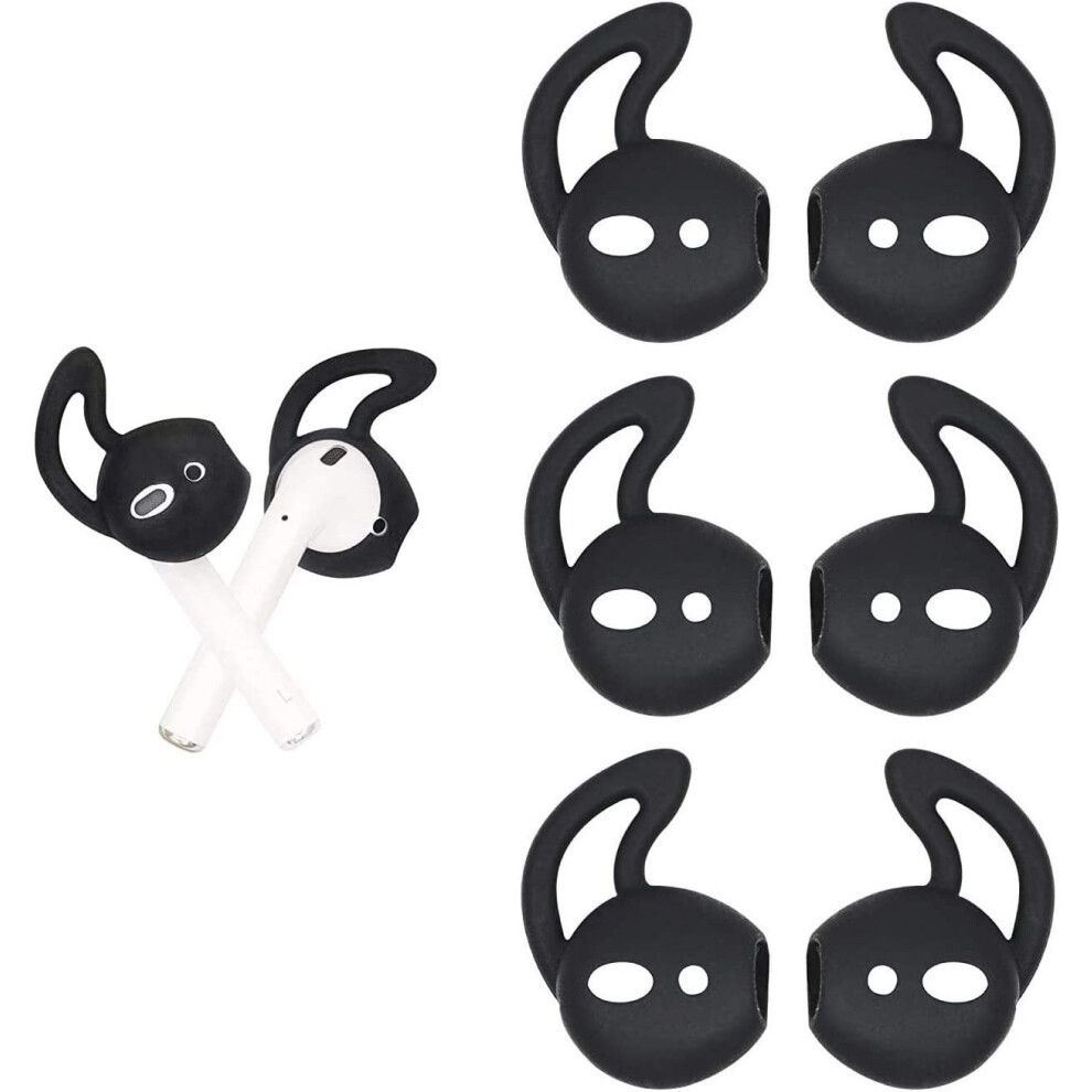 Airpods Earbud Covers Silicone Anti-Slip Hooks For Airpods 2 9336866982275
