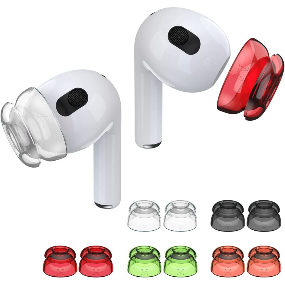 Airpods 2/3 Silicone Ear Tips 5 Pairs 9336866982138