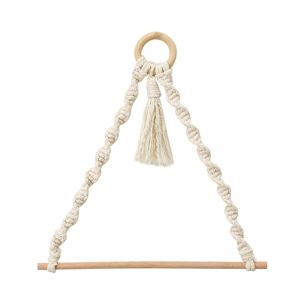 Cotton Rope Hand-Woven Towel Rack For Living Room Bedroom 9178400395475