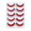 Fake Eyelashes Colorful Long Thick 5 Pairs 2