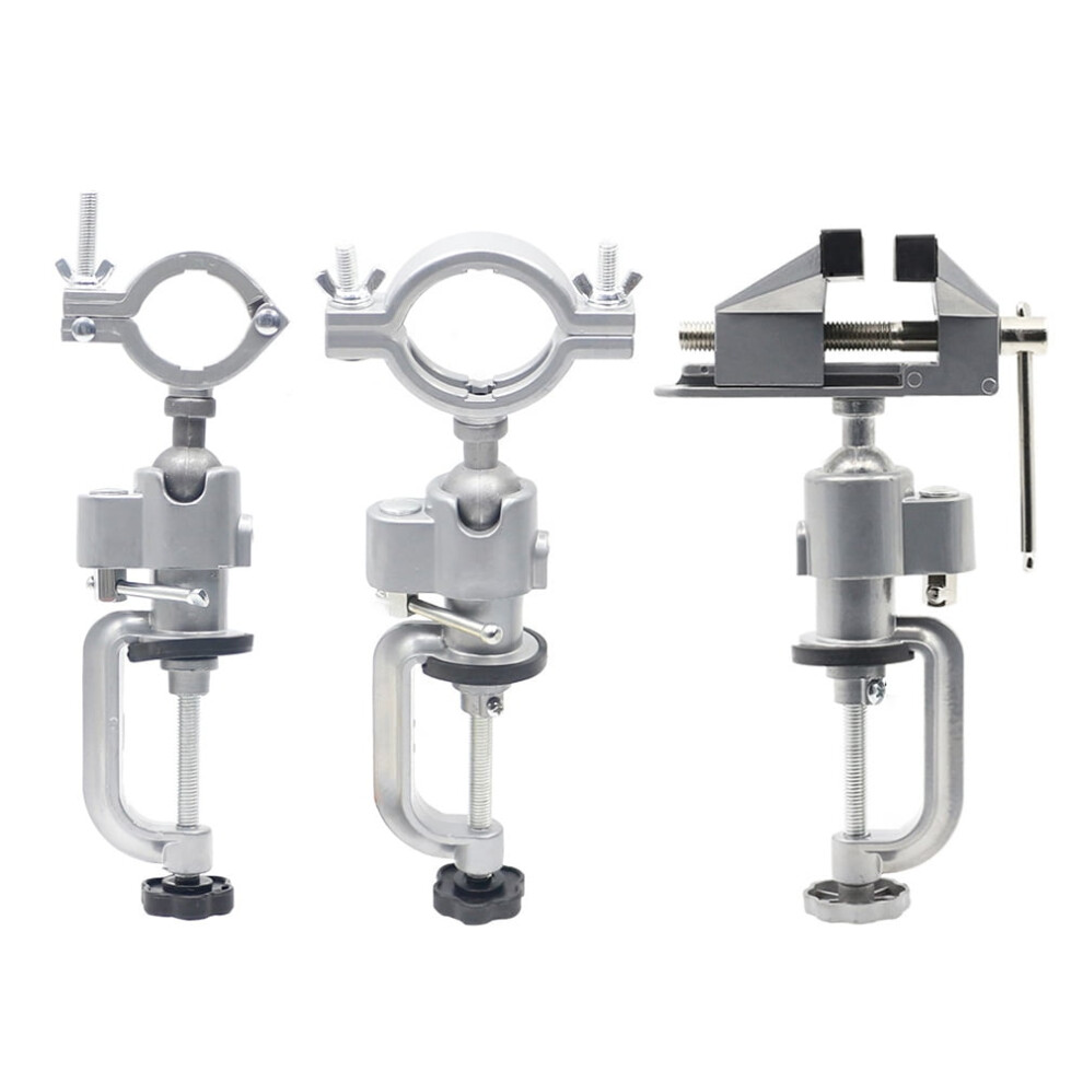 Rotating Drill Vise Aluminum Alloy 360-Degree 917087752305