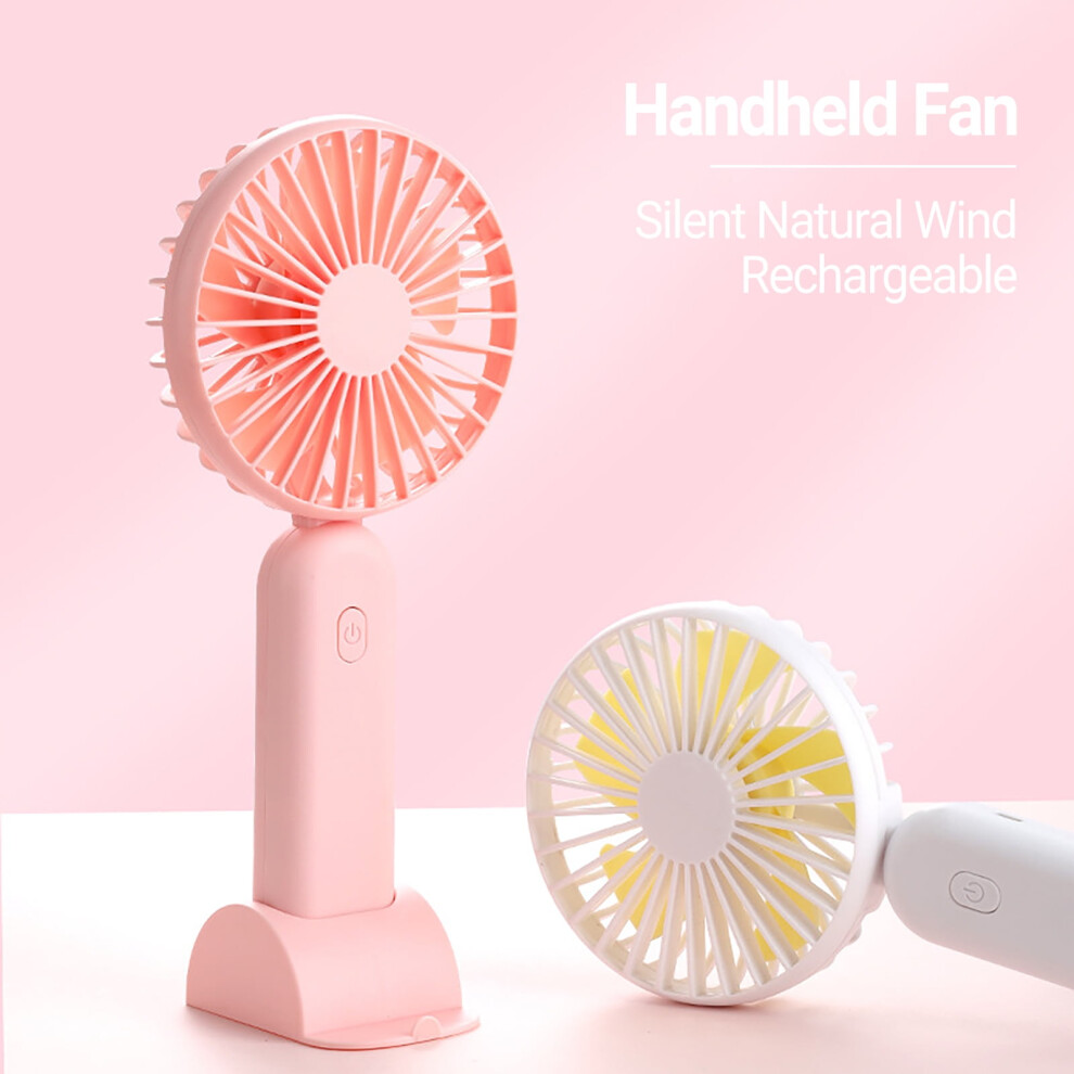 Hesroicy Mini Portable Fan Silent Rechargeable 1 Pack 917087753166