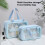 Cosmetic Bag Transparent PVC Korean Style 1 Pack 2