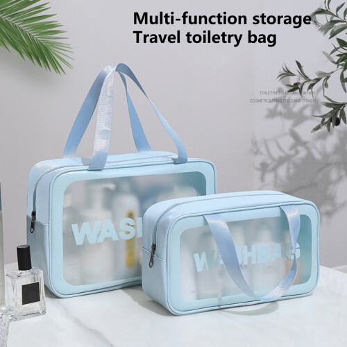 Cosmetic Bag Transparent PVC Korean Style 1 Pack 1