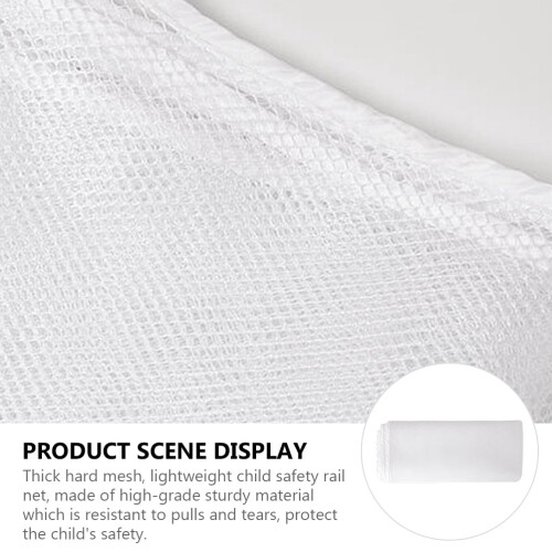 Safety Net Railing for Stairs and Doors 3 Pieces 1