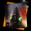 Halloween Eyeball Tree Decor Black 1 Piece 8