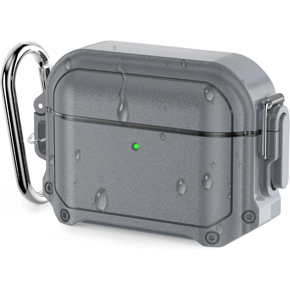 Waterproof Airpods Pro Case With Lock And Carabiner 9336866972375
