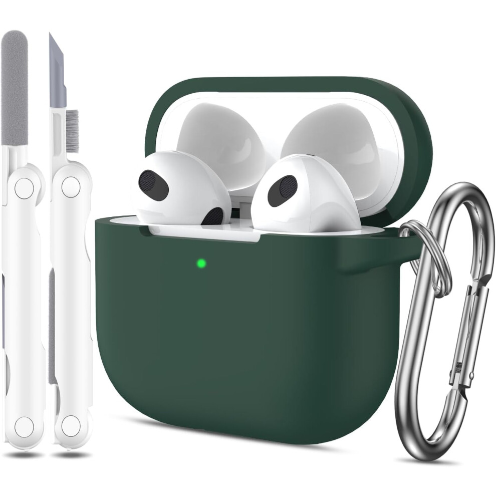 Airpods 3Rd Gen Case With Cleaner Kit And Earbud Hooks (2 9336866972573