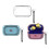 TPU protective case for AVIOT TE-V1R-HEN earbuds with 2