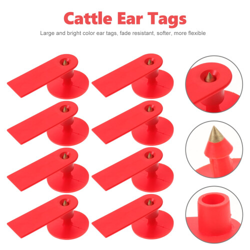 Animal Ear Tags for Cattle Sheep Pigs 100 pcs 2