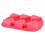 Conjunto de 3 Formas de Gelo de Silicone em Formato de Frutas, Antiaderentes e Fáceis de Desenformar, com Formatos de Morango e Melancia, 3