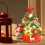 Capino Mini Christmas Tree White Flocked Tabletop 12 Inch 6