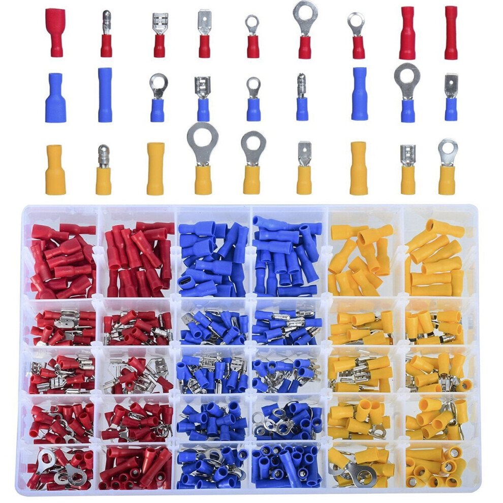 Crimp Terminal Connectors Butt Splice 480 Pcs 9178400426803