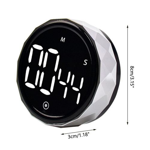 Digital Kitchen Timer LED Display Loud Alarm 2