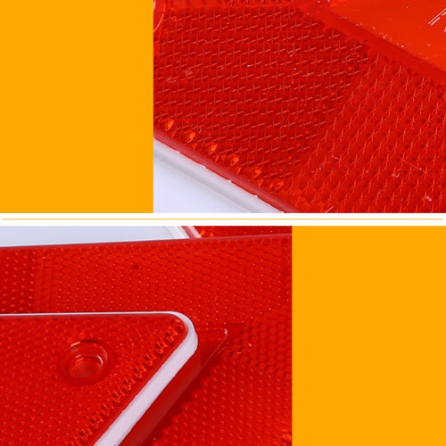 Warning Triangle Road Safety Sign Red 10 PCS 1