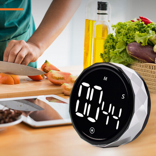 Digital Kitchen Timer LED Display Magnetic 1 Unit 2