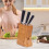 Étagère de rangement pour coupe-bambou, gain de place, 5 compartiments 6