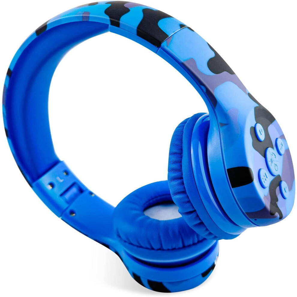 Kids Wireless Bluetooth Headphones Volume Limited 15H Play 9336866993981