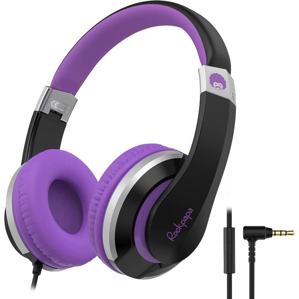 Hs20 Wired Kids Headphones Foldable Lightweight 3.5Mm 9336866994384