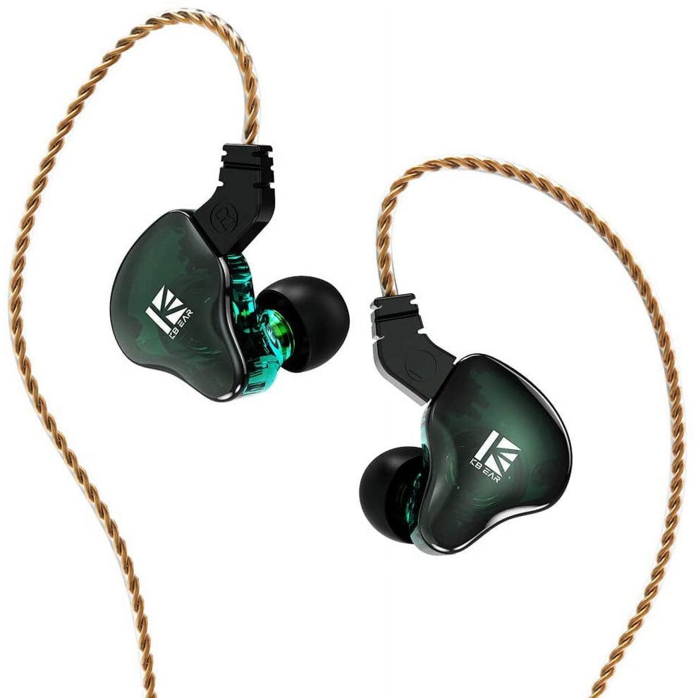 Kbear Ks2 In-Ear Monitors 1Ba+1Dd Hifi Noise Isolation 9336866995206