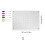 Planner Weekly Clear Magnetic Calendar Board Weekly Plan Notepad Magnetic Refrigerator Sticker, S-WEEK 8