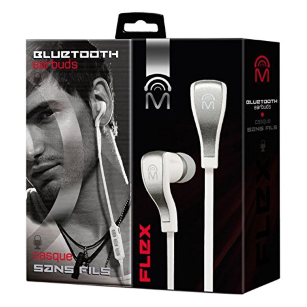 Bluetooth Earphone With Microphone White 9336866997569