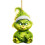 TOFOTL Christmas tree ornaments black 8cm 1