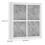 LG LT120F Refrigerator Air Filter Replacement 4 Pack 2
