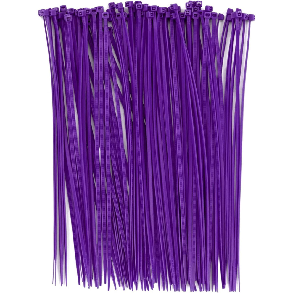 Colorful Cable Zip Ties Self-Locking 100 Pack 9336866005486