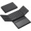 Foldable Bluetooth keyboard with touchpad and rechargeable 1